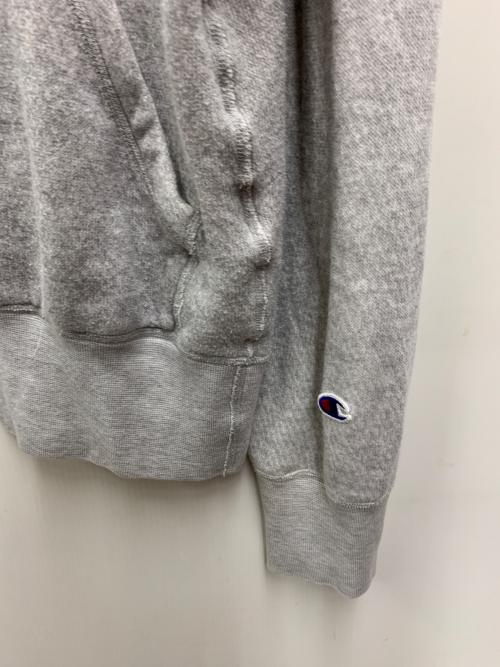 Champion（チャンピオン）Champion (チャンピオン) ジップパーカー グレー サイズ:Lの古着・服飾アイテム