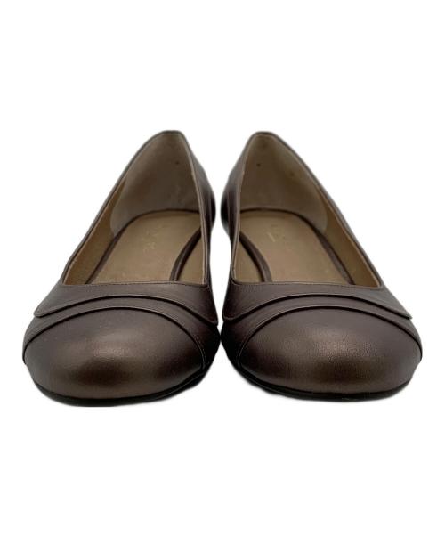 REGAL（リーガル）REGAL (リーガル) パンプス ブラウン サイズ:22の古着・服飾アイテム