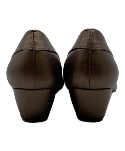 REGAL（リーガル）REGAL (リーガル) パンプス ブラウン サイズ:22の古着・服飾アイテム