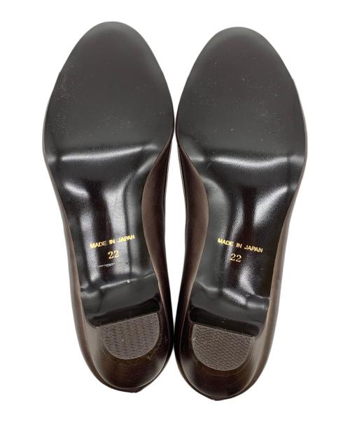 REGAL（リーガル）REGAL (リーガル) パンプス ブラウン サイズ:22の古着・服飾アイテム