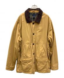 LAND'S END（ランズエンド）の古着「ジャケット」｜ベージュ×ブラウン