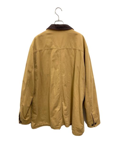 LAND'S END（ランズエンド）LAND'S END (ランズエンド) ジャケット ベージュ×ブラウン サイズ:XXLの古着・服飾アイテム