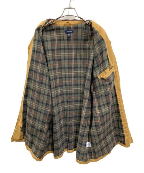 LAND'S END（ランズエンド）LAND'S END (ランズエンド) ジャケット ベージュ×ブラウン サイズ:XXLの古着・服飾アイテム