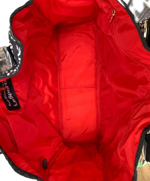 LeSportsac（レスポートサック）LeSportsac (レスポートサック) ハンドバッグ ブラック×レッド 未使用品の古着・服飾アイテム