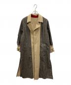 Ameriアメリ）の古着「袖切替コート」｜ベージュ