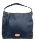 MICHAEL KORS (マイケルコース) レザーショルダーバッグ ネイビー：6000円