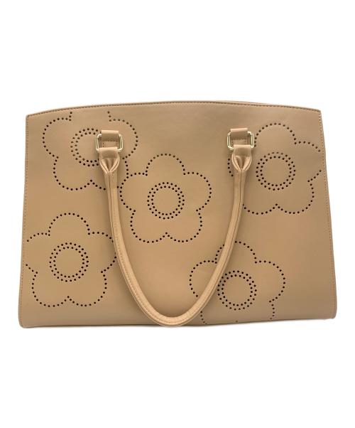 MARY QUANT（マリークヮント）MARY QUANT (マリークヮント) ハンドバッグ ベージュの古着・服飾アイテム