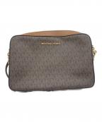 MICHAEL KORSマイケル・コース）の古着「ショルダーバッグ」｜ブラウン×ゴールド