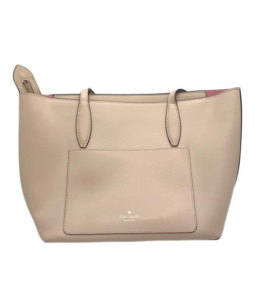 Kate Spade（ケイトスペード）Kate Spade (ケイトスペード) ハンドバッグ ベージュの古着・服飾アイテム