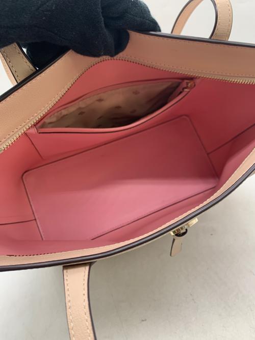 Kate Spade（ケイトスペード）Kate Spade (ケイトスペード) ハンドバッグ ベージュの古着・服飾アイテム