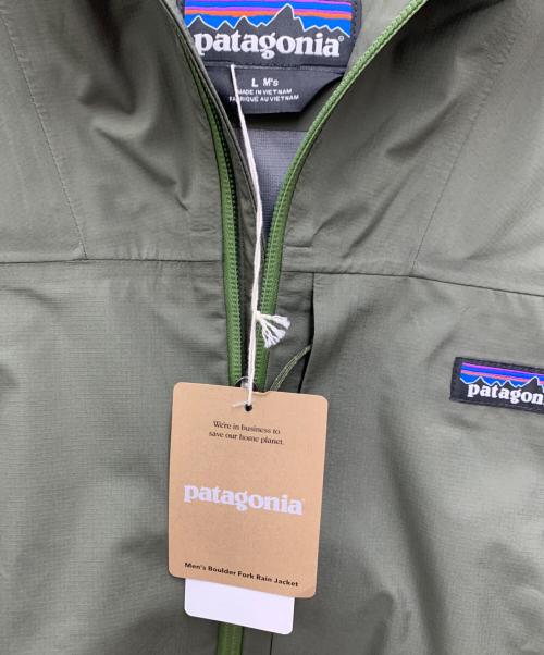 Patagonia（パタゴニア）Patagonia (パタゴニア) マウンテンパーカー オリーブ サイズ:L 未使用品の古着・服飾アイテム