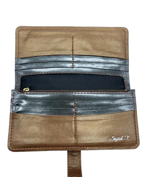 stylish-k（スタイリッシュケイ）stylish-k (スタイリッシュケイ) 長財布 ブラウンの古着・服飾アイテム