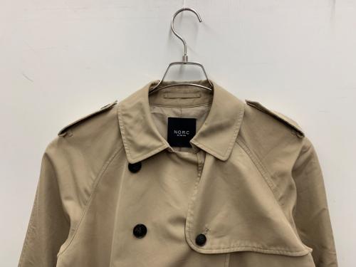 N.O.R.C（ノーク）N.O.R.C (ノーク) トレンチコート ベージュ サイズ:1の古着・服飾アイテム