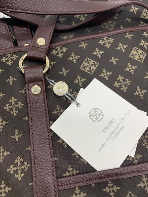 russet（ラシット）russet (ラシット) トートバッグ ダークブラウン 未使用品の古着・服飾アイテム