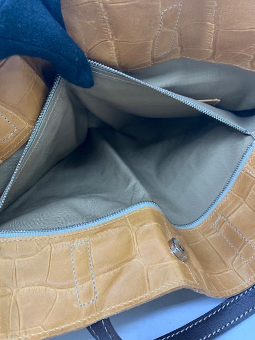 JYO ARVINISTA（ジョー アルヴィニスタ）JYO ARVINISTA (ジョー アルヴィニスタ) トートバッグ キャメルの古着・服飾アイテム