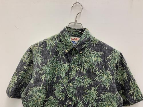 reyn spooner（レイン スプナー）reyn spooner (レイン スプナー) 半袖シャツ グリーン×グレー サイズ:Sの古着・服飾アイテム