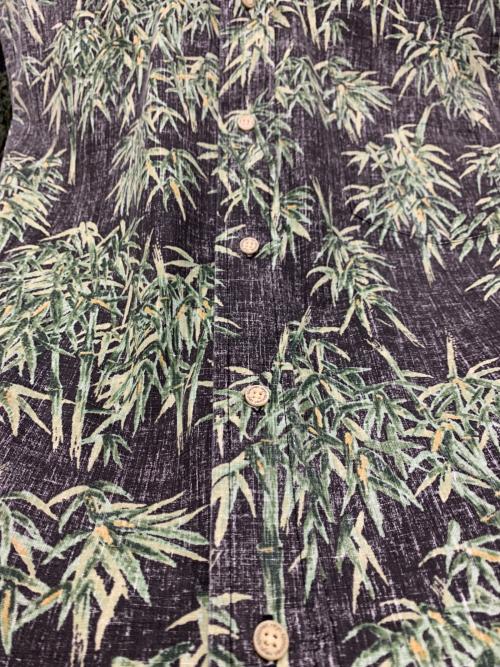 reyn spooner（レイン スプナー）reyn spooner (レイン スプナー) 半袖シャツ グリーン×グレー サイズ:Sの古着・服飾アイテム