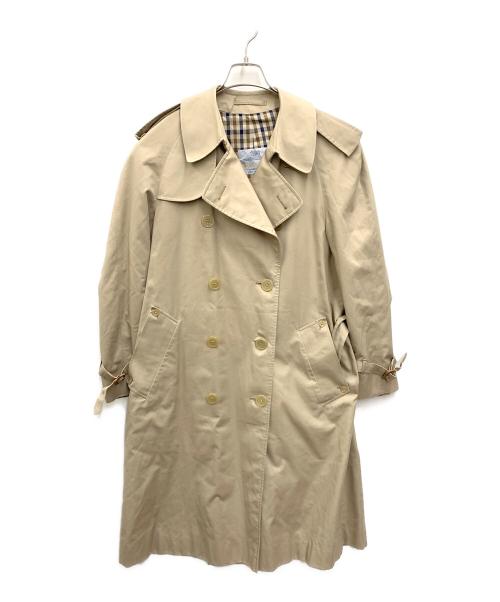 Aquascutum（アクアスキュータム）Aquascutum (アクアスキュータム) トレンチコート ベージュ サイズ:不明の古着・服飾アイテム