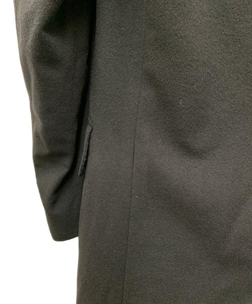 ERMENEGILDO ZEGNA（エルメネジルド・ゼニア）ERMENEGILDO ZEGNA (エルメネジルド・ゼニア) スタンドカラーコート ネイビー サイズ:46の古着・服飾アイテム