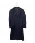 ERMENEGILDO ZEGNA（エルメネジルド・ゼニア）の古着「スタンドカラーコート」｜ネイビー