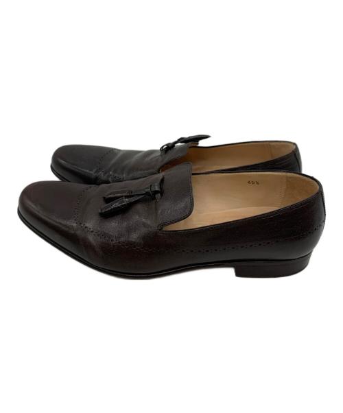 LOEWE（ロエベ）LOEWE (ロエベ) レザーシューズ ブラウン サイズ:40 1\2の古着・服飾アイテム