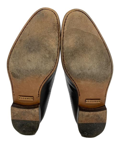LOEWE（ロエベ）LOEWE (ロエベ) レザーシューズ ブラウン サイズ:40 1\2の古着・服飾アイテム