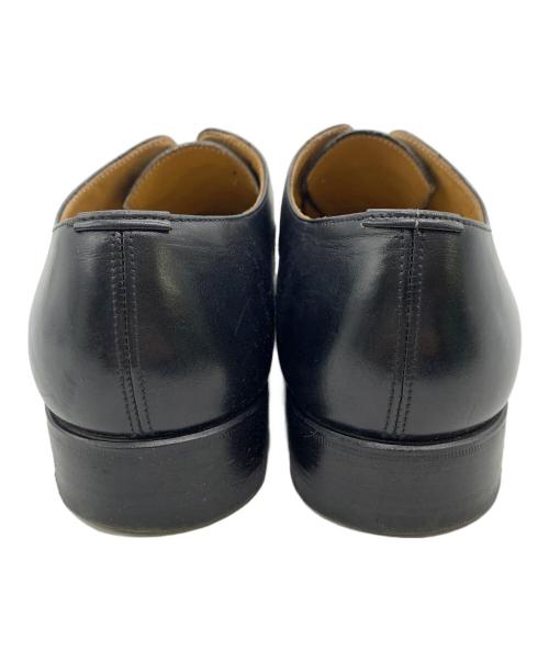 ERMENEGILDO ZEGNA（エルメネジルド・ゼニア）Ermenegildo Zegna (エルメネジルド・ゼニア) レザーシューズ ブラック サイズ:6 1/2の古着・服飾アイテム