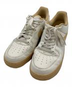 NIKEナイキ）の古着「スニーカー」｜ホワイト×ベージュ