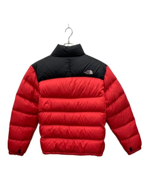 THE NORTH FACE（ザ ノース フェイス）THE NORTH FACE (ザ ノース フェイス) ダウンジャケット レッド×ブラック サイズ:Sの古着・服飾アイテム
