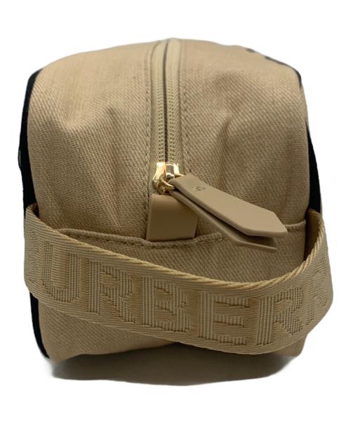 BURBERRY（バーバリー）BURBERRY (バーバリー) ハンドバッグ ベージュの古着・服飾アイテム