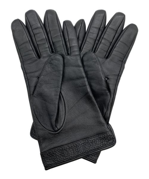 Vivienne Westwood（ヴィヴィアンウエストウッド）Vivienne Westwood (ヴィヴィアンウエストウッド) 手袋 ブラックの古着・服飾アイテム