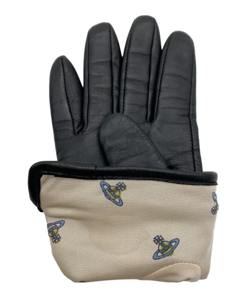 Vivienne Westwood（ヴィヴィアンウエストウッド）Vivienne Westwood (ヴィヴィアンウエストウッド) 手袋 ブラックの古着・服飾アイテム
