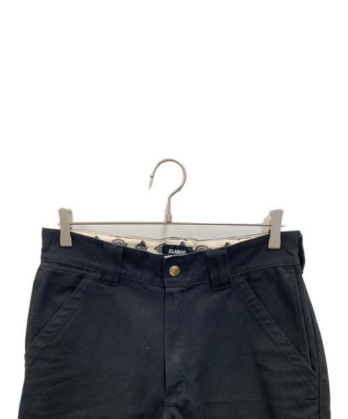 X-LARGE（エクストララージ）X-LARGE (エクストララージ) Dickies (ディッキーズ) ワークパンツ ブラック サイズ:32の古着・服飾アイテム