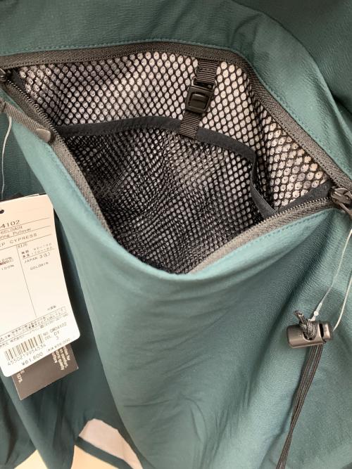 GOLDWIN（ゴールドウイン）GOLDWIN (ゴールドウイン) PERTEX SHIELDAIR MOUNTAINEERING PULLOVER グリーン サイズ:L 未使用品の古着・服飾アイテム