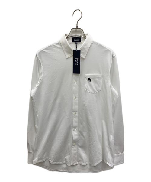 PEARLY GATES（パーリーゲイツ）PEARLY GATES (パーリーゲイツ) シャツ ホワイト サイズ:S 未使用品の古着・服飾アイテム