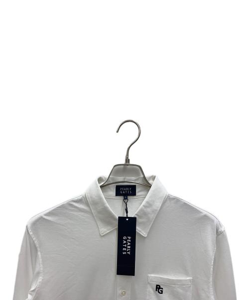 PEARLY GATES（パーリーゲイツ）PEARLY GATES (パーリーゲイツ) シャツ ホワイト サイズ:S 未使用品の古着・服飾アイテム