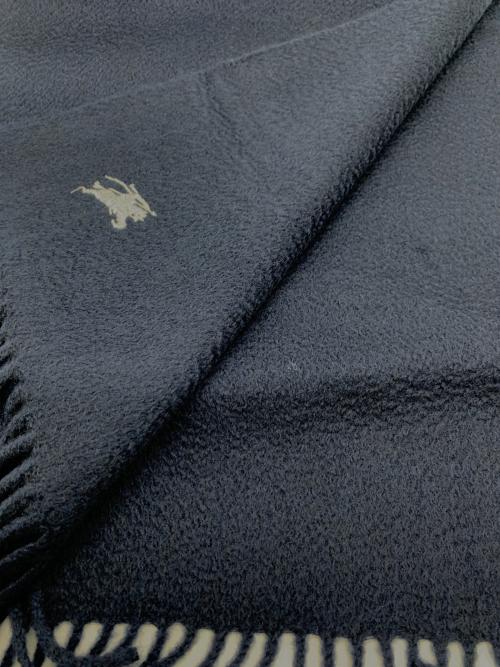 Burberry's（バーバリー）Burberry's (バーバリーズ) マフラー ネイビーの古着・服飾アイテム