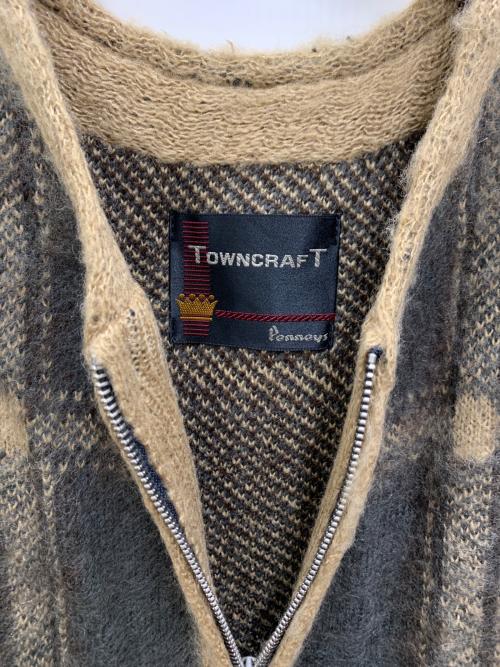 TOWN CRAFT（タウンクラフト）TOWN CRAFT (タウンクラフト) ニットベスト ベージュ サイズ:free 未使用品の古着・服飾アイテム