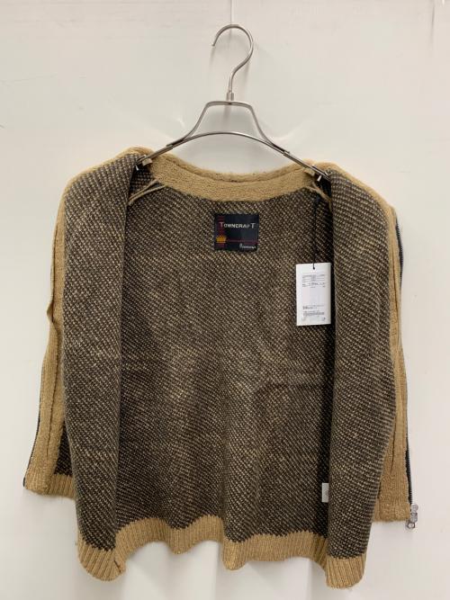 TOWN CRAFT（タウンクラフト）TOWN CRAFT (タウンクラフト) ニットベスト ベージュ サイズ:free 未使用品の古着・服飾アイテム