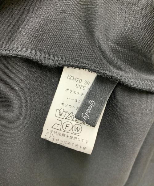 Gready Brilliant（グレディ ブリリアン）Gready Brilliant (グレディ ブリリアン) スウェットワンピース ブラック サイズ:38 未使用品の古着・服飾アイテム