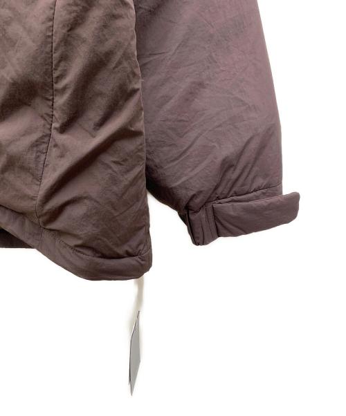 apart by（アパートバイ）apart by (アパートバイ) エアサーマルスタンドブルゾン ブラウン サイズ:ｓ 未使用品の古着・服飾アイテム