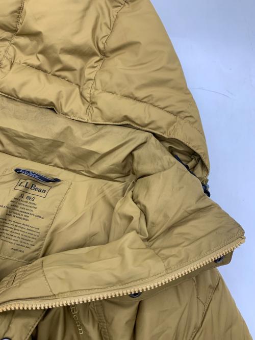 L.L.Bean（エルエルビーン）L.L.Bean (エルエルビーン) ダウンジャケット ベージュ サイズ:XLの古着・服飾アイテム