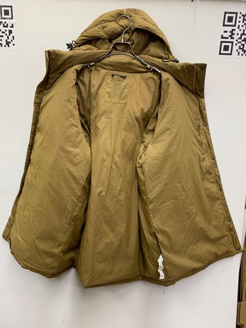 L.L.Bean（エルエルビーン）L.L.Bean (エルエルビーン) ダウンジャケット ベージュ サイズ:XLの古着・服飾アイテム