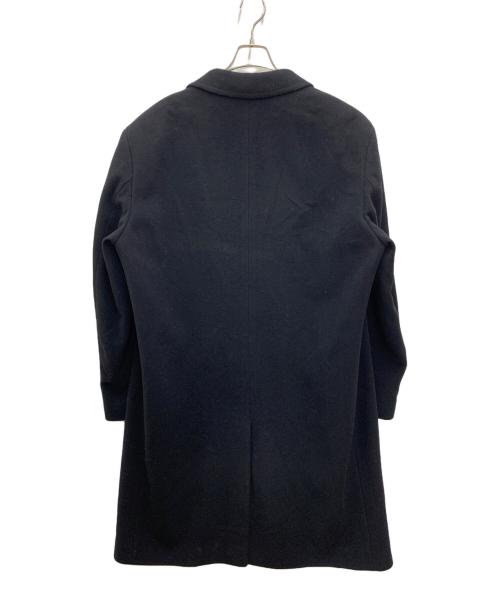 HUGO BOSS（ヒューゴ ボス）HUGO BOSS (ヒューゴ ボス) カシミヤ混コート ブラック サイズ:不明の古着・服飾アイテム