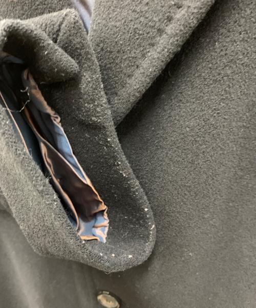 HUGO BOSS（ヒューゴ ボス）HUGO BOSS (ヒューゴ ボス) カシミヤ混コート ブラック サイズ:不明の古着・服飾アイテム