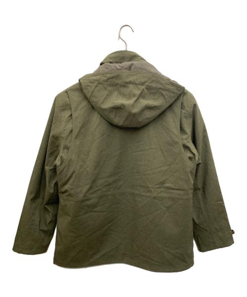 L.L.Bean（エルエルビーン）L.L.Bean (エルエルビーン) ジップジャケット オリーブ×オレンジ サイズ:Lの古着・服飾アイテム