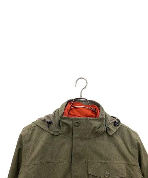 L.L.Bean（エルエルビーン）L.L.Bean (エルエルビーン) ジップジャケット オリーブ×オレンジ サイズ:Lの古着・服飾アイテム