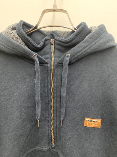 L.L.Bean（エルエルビーン）L.L.Bean (エルエルビーン) ハーフジップパーカー ブラック サイズ:Lの古着・服飾アイテム