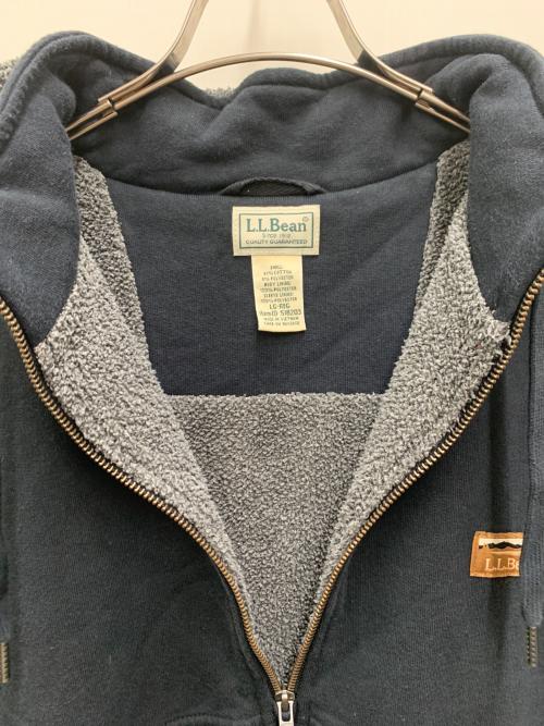 L.L.Bean（エルエルビーン）L.L.Bean (エルエルビーン) ハーフジップパーカー ブラック サイズ:Lの古着・服飾アイテム