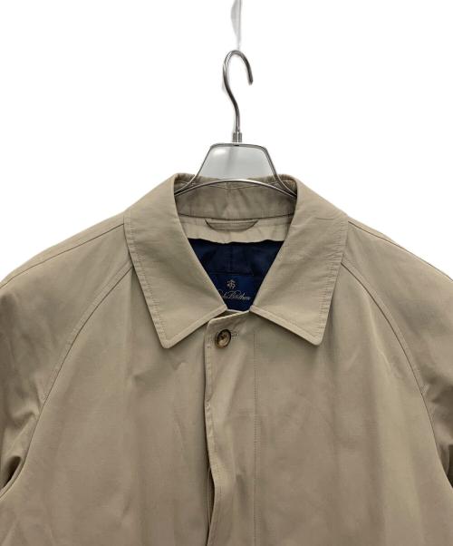 BROOKS BROTHERS（ブルックスブラザーズ）BROOKS BROTHERS (ブルックスブラザーズ) ライナー付ステンカラーコート ベージュ サイズ:44の古着・服飾アイテム